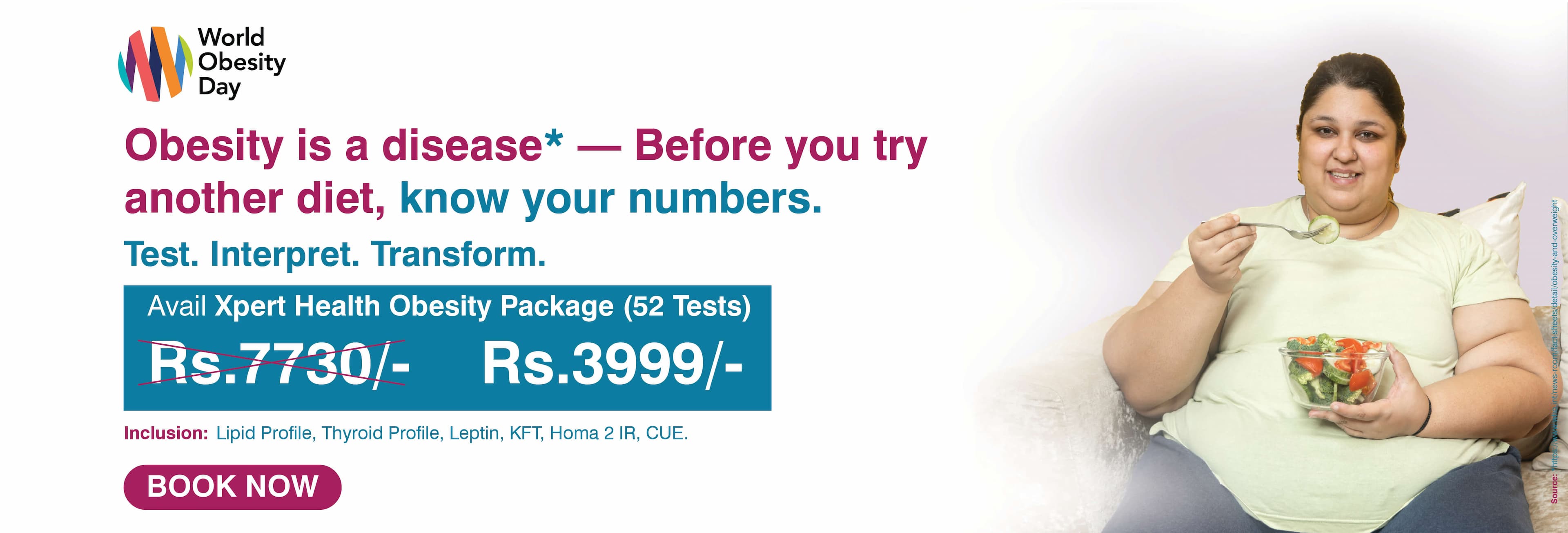 Home page carousel banner